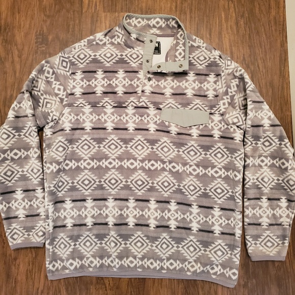 Tribal Aztec Fleece Pullover Southern 